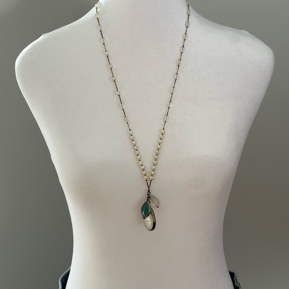 Silpada Pearl Necklace - Picture 2 of 4